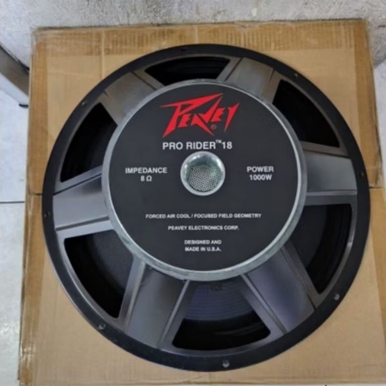 SPEAKER SUBWOOFER PEAVEY PRORIDER 18 INCH 1000 WATT VC 4 INCH