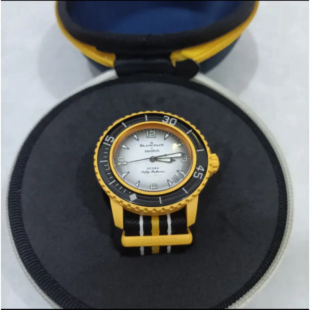 Swatch Blancpain Yellow Original garansi swatch feb 2026