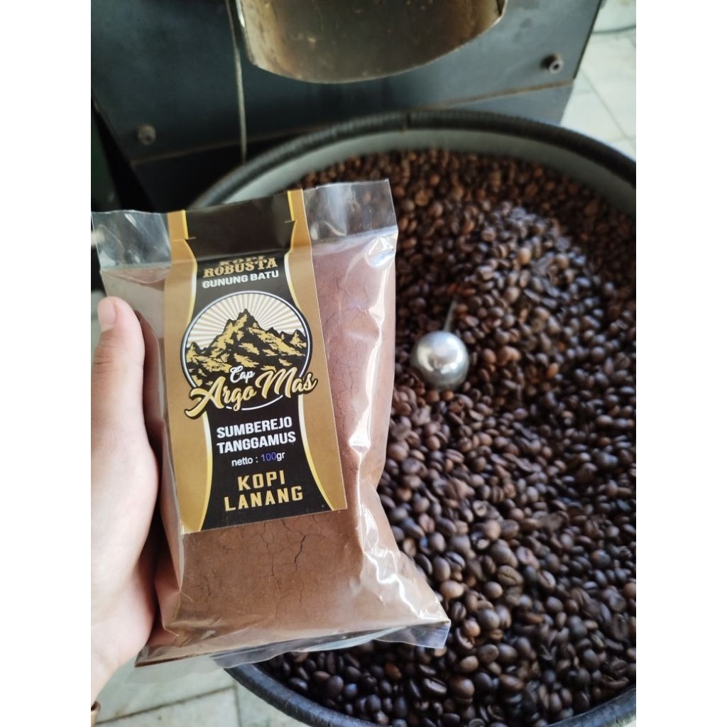 BUBUK KOPI ROBUSTA (LANANG/PEABERRY)