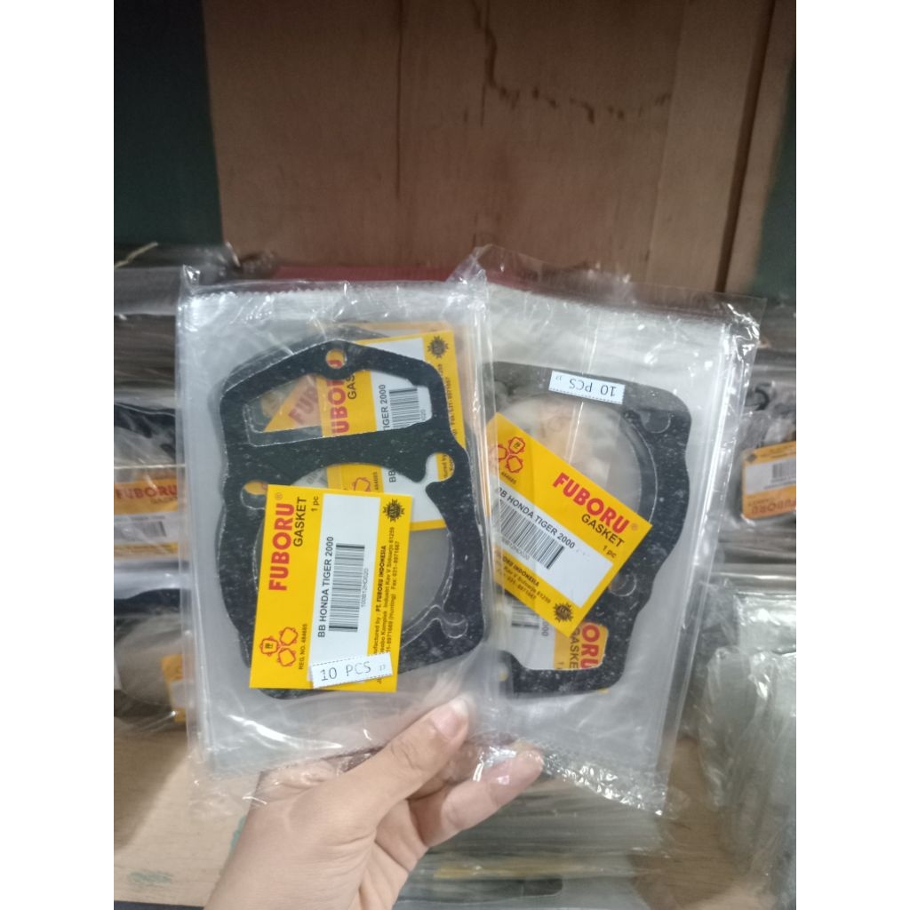 PAKING BLOK - BURING - GASKET FUBORU - TIGER 2000 [ Isi 10pcs]