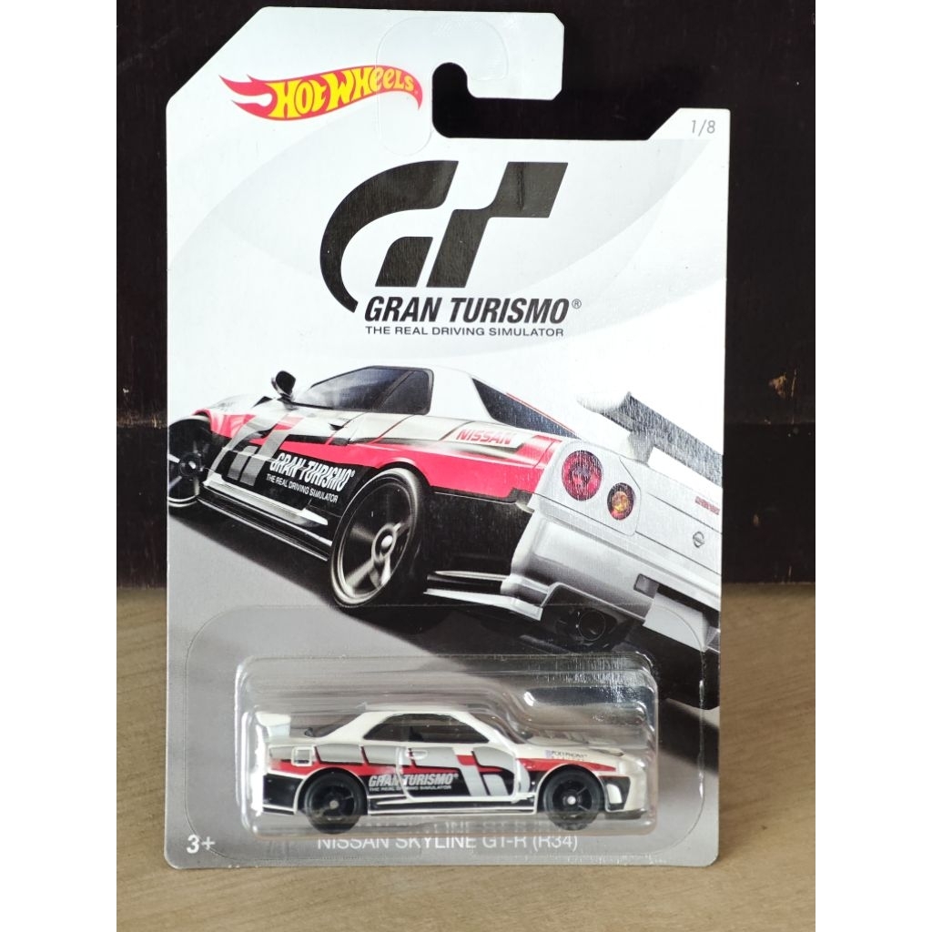 hot wheels reguler nissan skyline R34 grand turismo