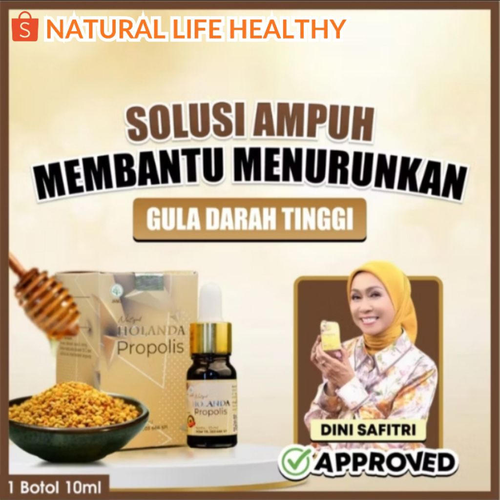Holanda Propolis 10ml Suplemen Kesehatan Alami