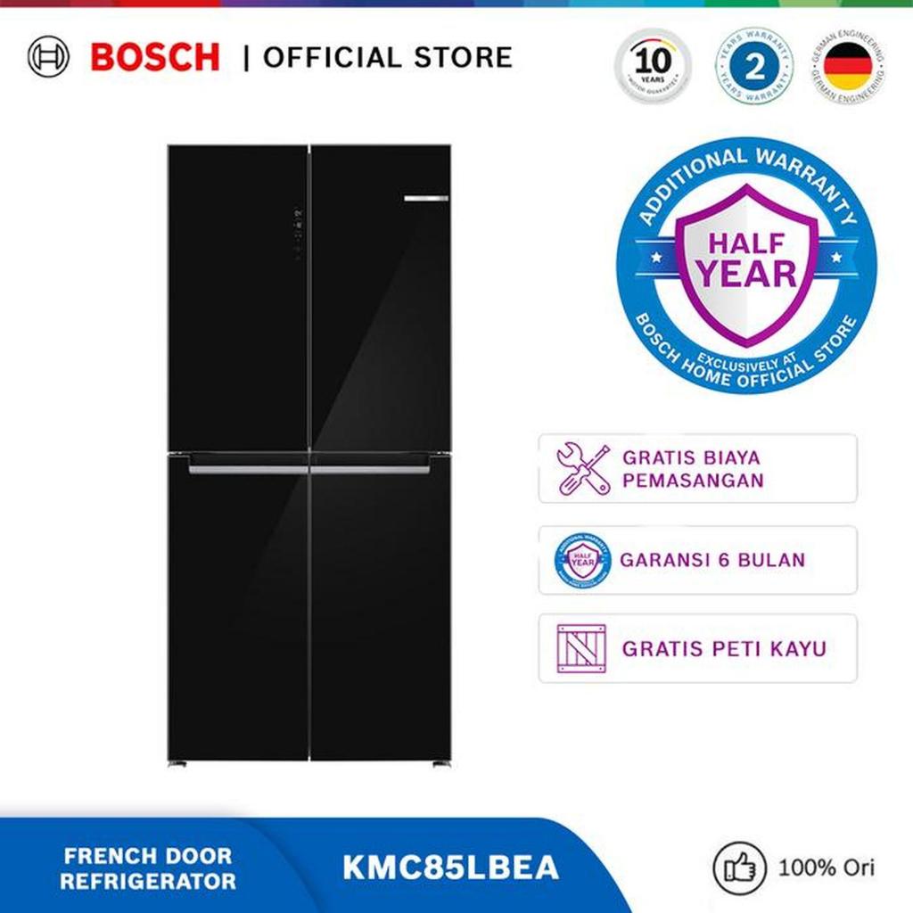 Bosch KMC85LBEA Kulkas Multi Door Bottom 4 Pintu Freezer Bawah Ex Display