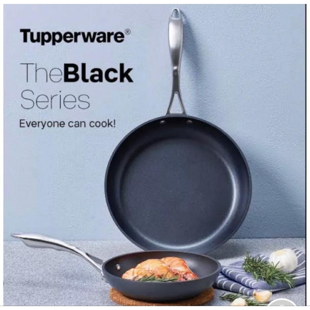 HARGA PROMO: TChef Black Series Fry Pan 20 cm (per pcs)