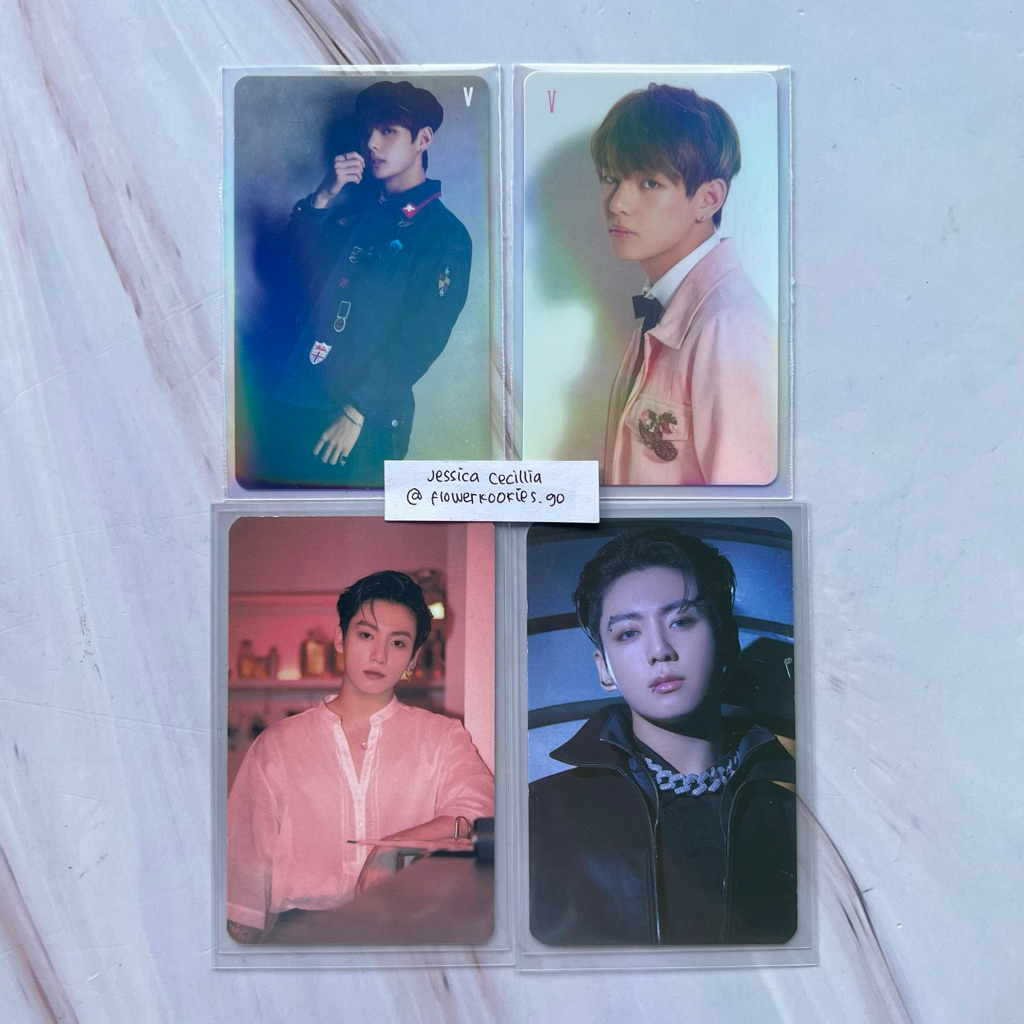 BTS V JUNGKOOK TAEHYUNG JAPAN RUN I NEED U PHOTOCARD PROOF LUCKYDRAW OFFICIAL