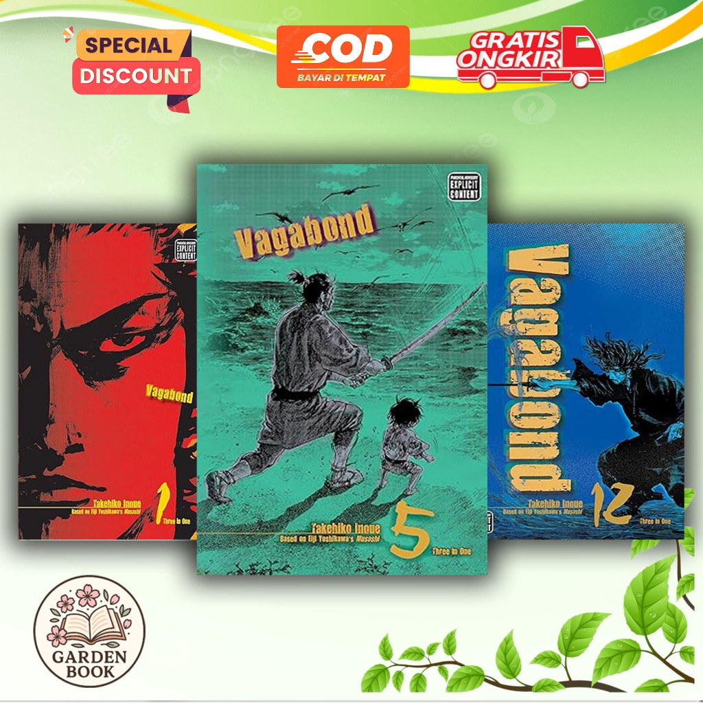 Vagabond (VIZBIG Edition) Complete Collection Manga Set (Vol 1-12) by Takehiko Inoue - Vol 4 - GARDE