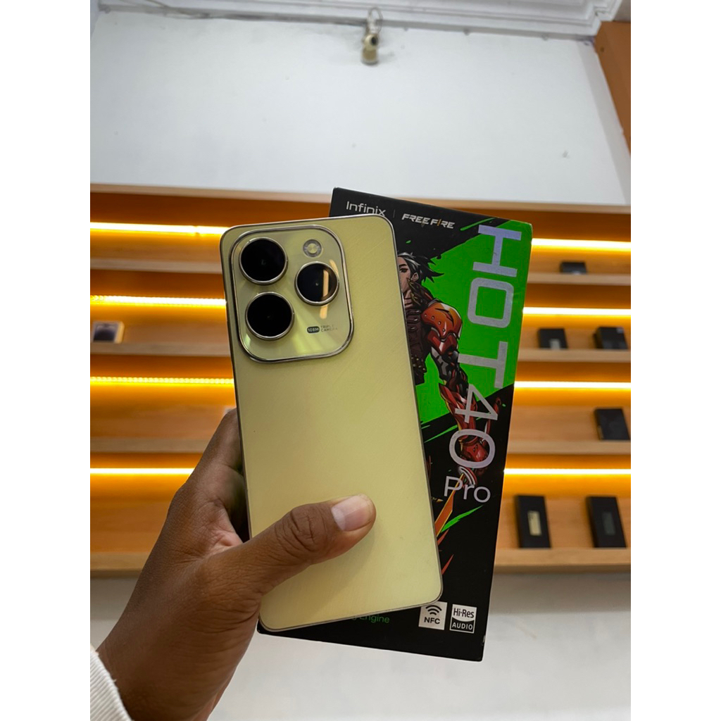 INFINIX HOT 40 PRO 8/256 - INFINIX SECOND BERKUALITAS