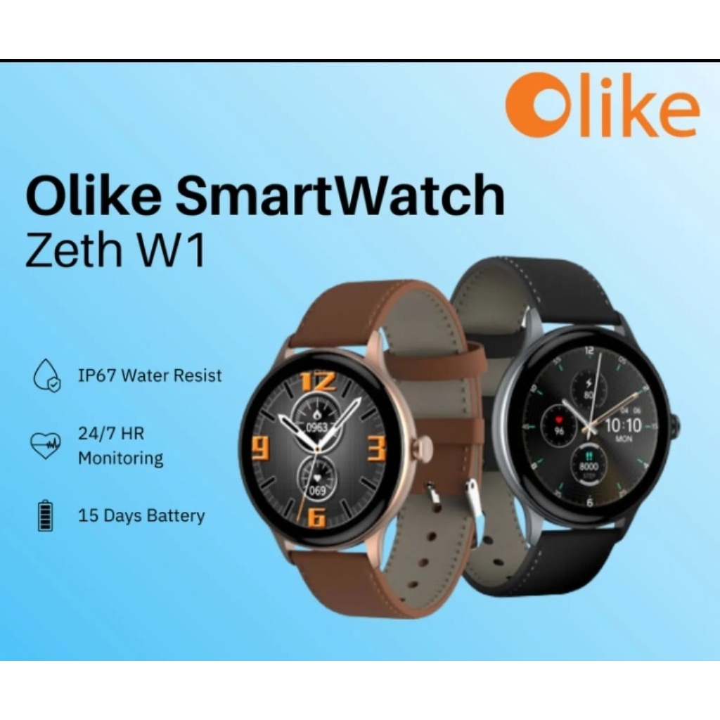 Olike SmartWatch Zeth W1 Garansi Resmi - Gray