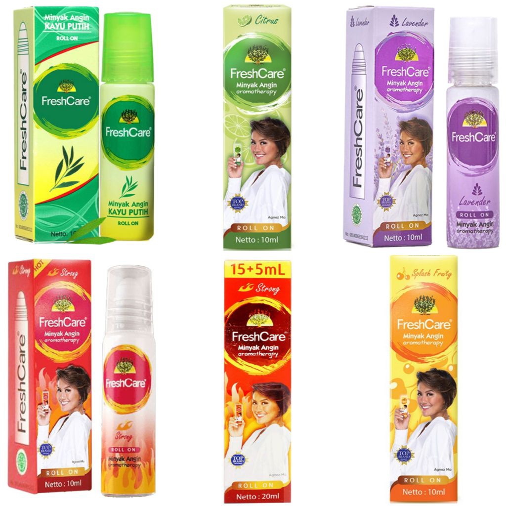 FreshCare Minyak Angin Citrus Fruity lavender strong kayu putih