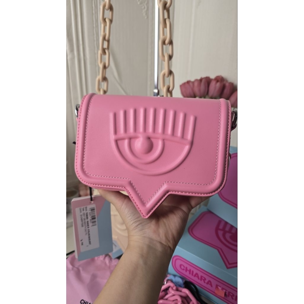 New Authentic Chiara Ferragni Eyelike Mini Bag