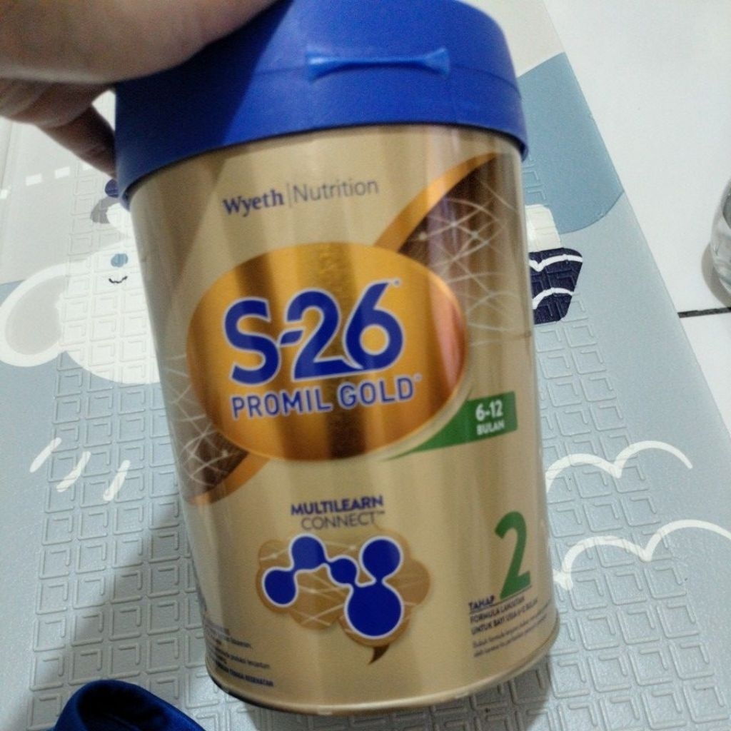 kaleng susu s26 promil gold tahap 2