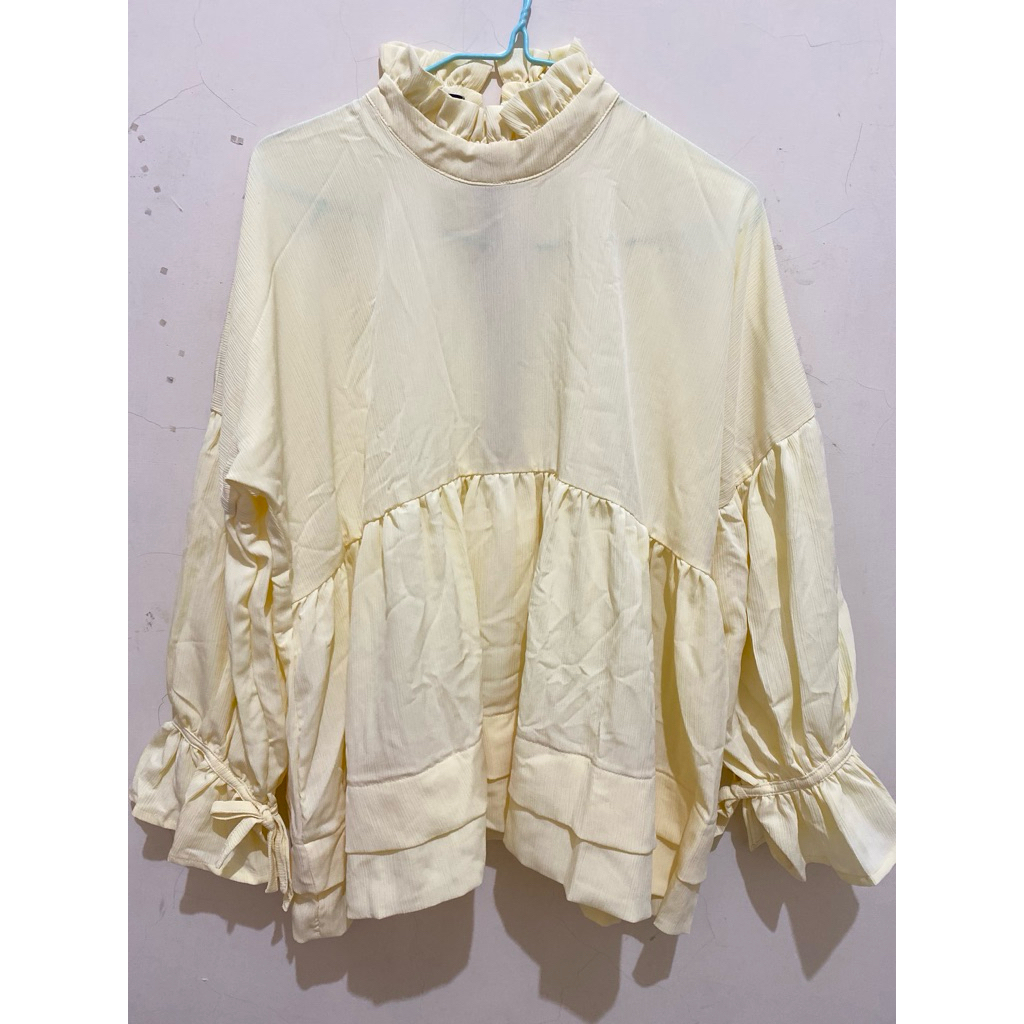 Blouse Yap Official - Yellow Pastel