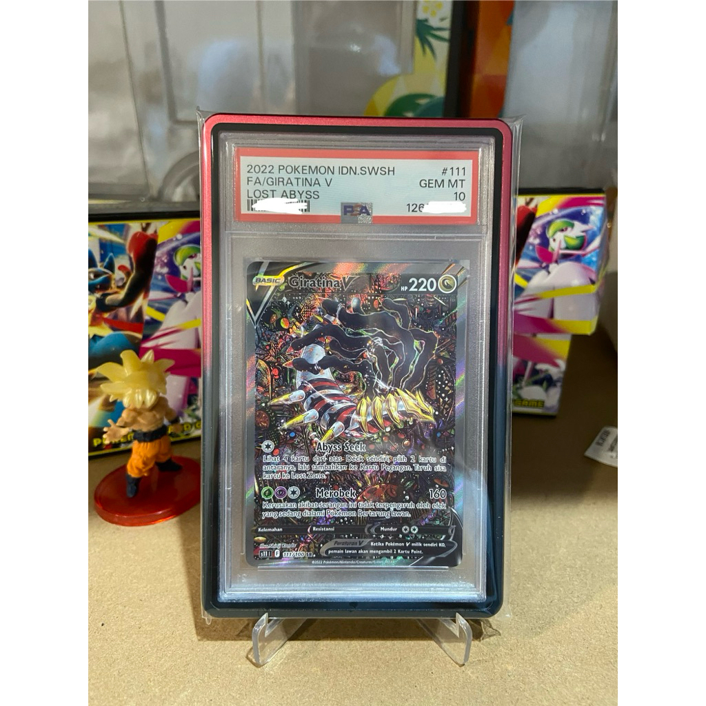 Giratina V SR AA PSA 10 Kartu Pokemon Indonesia Neraka Sirna