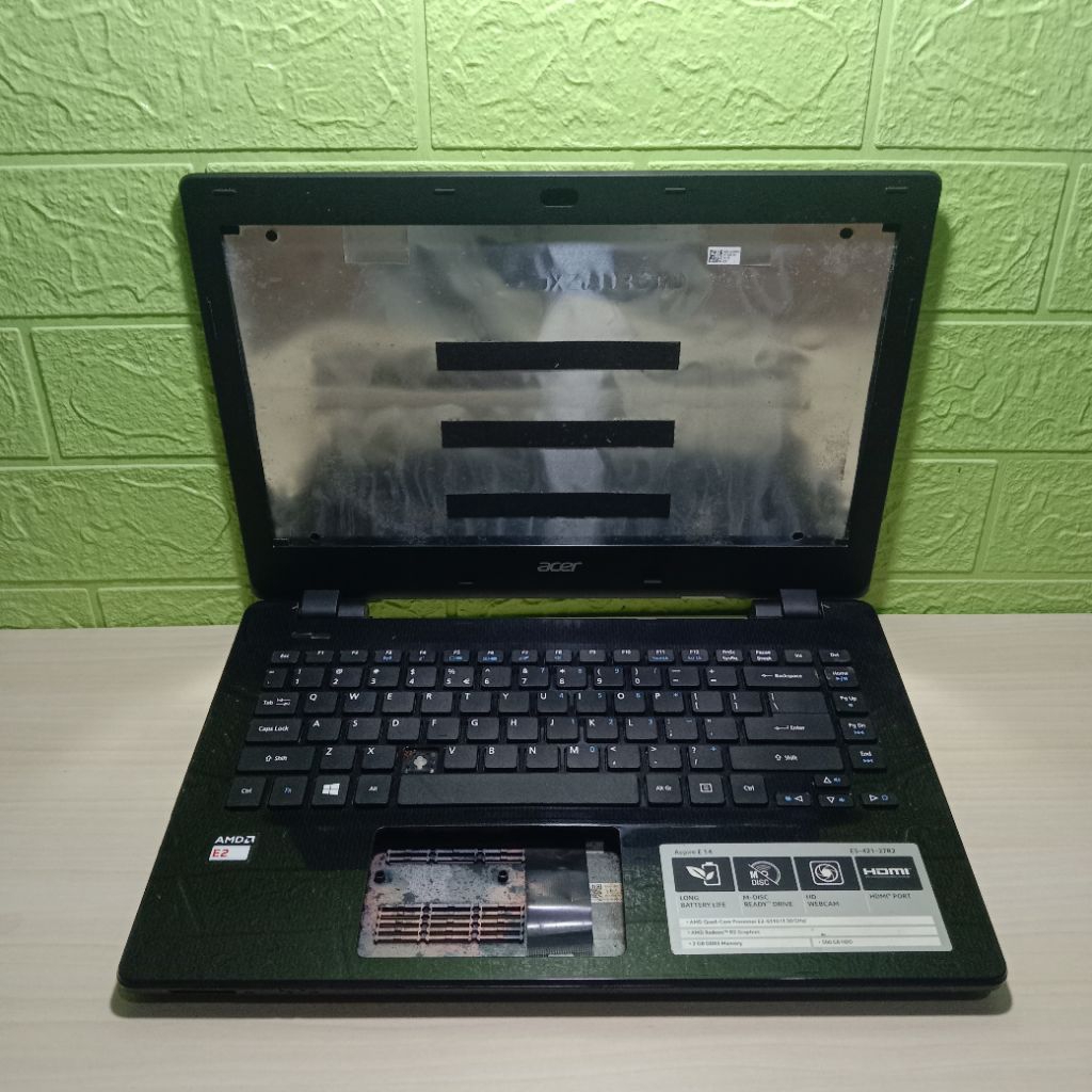 Kesing Case Casing Original Laptop Acer Aspire E5-471 E5-421 E5-411
