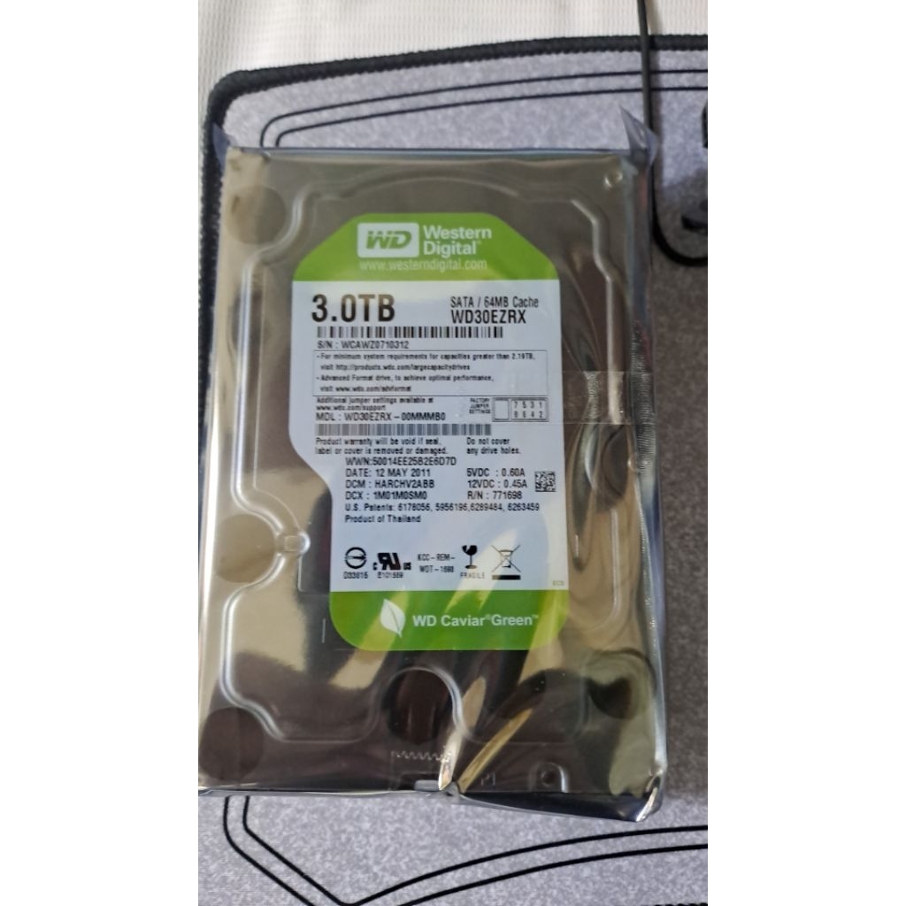 hdd 3tb sentinel 100%