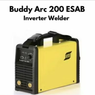 MESIN LAS ESAB 200A BUDDY ARC LENGKAP DENGAN KABEL LASNYA