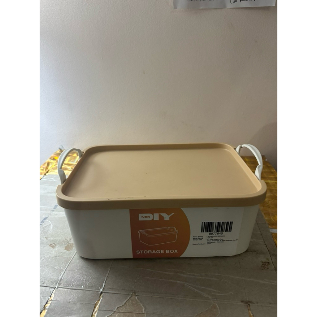 Like New Storage Box Penyimpanan Kotak By Mr DIY