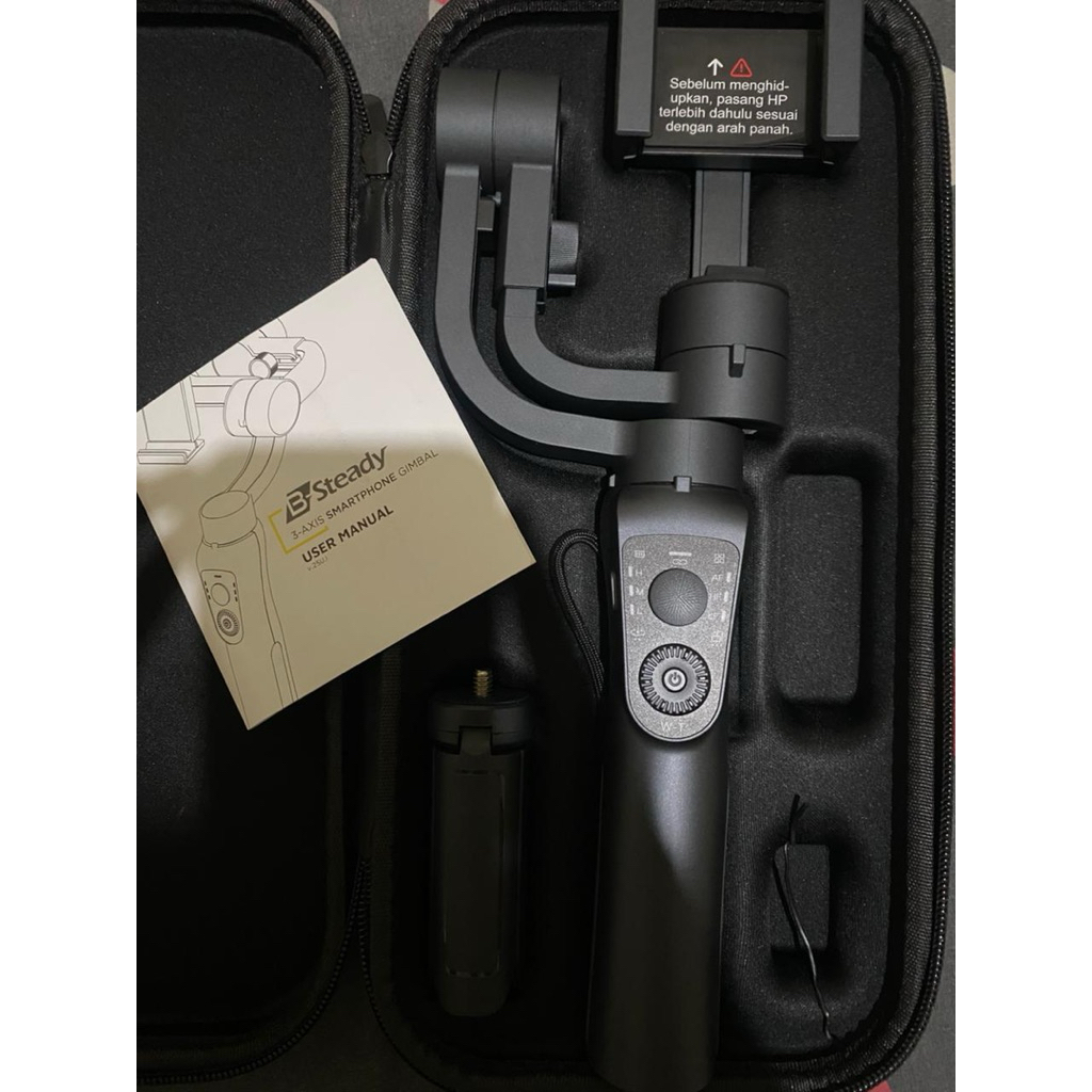 brica 3-axis smartphone gimbal second