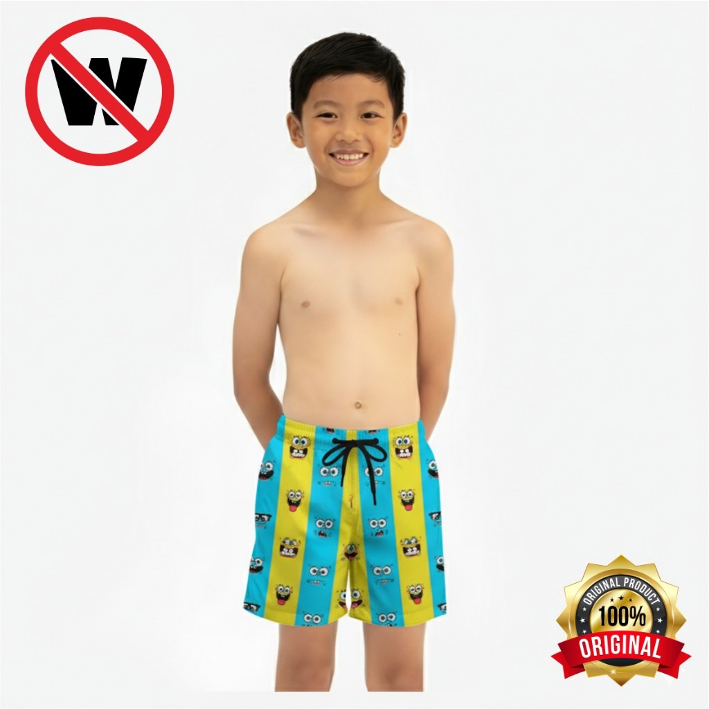 Boxer anak laki laki usia 12 tahun bahan cotton 30s