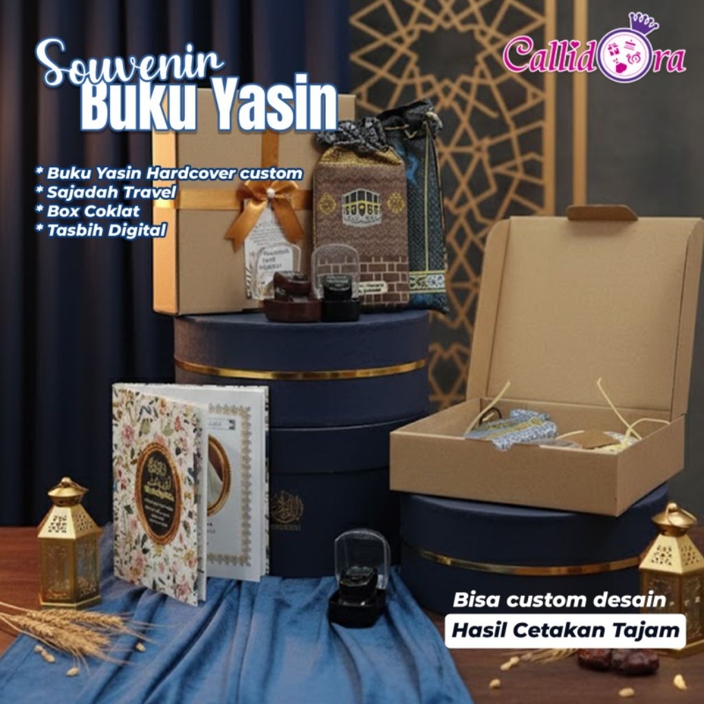 souvenir mengenang 40 hari/100 harian paket yasin tahlil/hampers tahlilan lengkap/hampers paket yasi