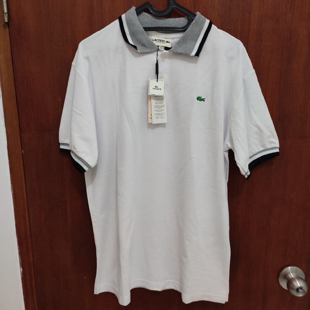 Kaos Kerah Lengan Pendek Lacoste Original