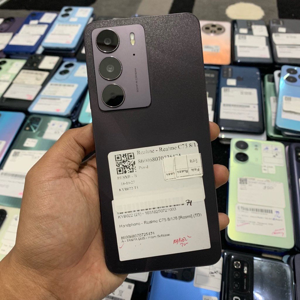 REALME C75 8/128 NORMAL ORIGINAL | HP SECOND MURAH BERGARANSI