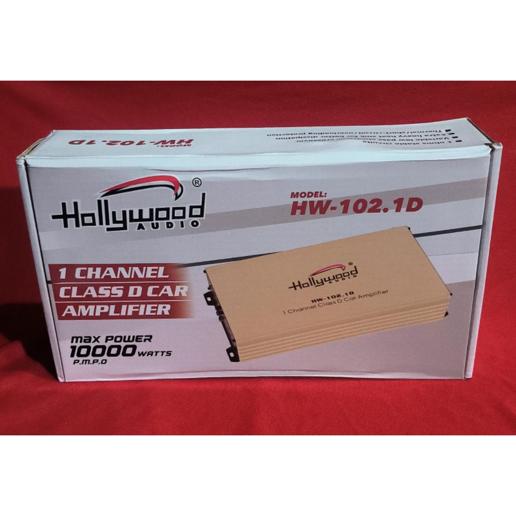 Monoblock Hollywood HW 102.1 D Class D Monoblock Hollywood