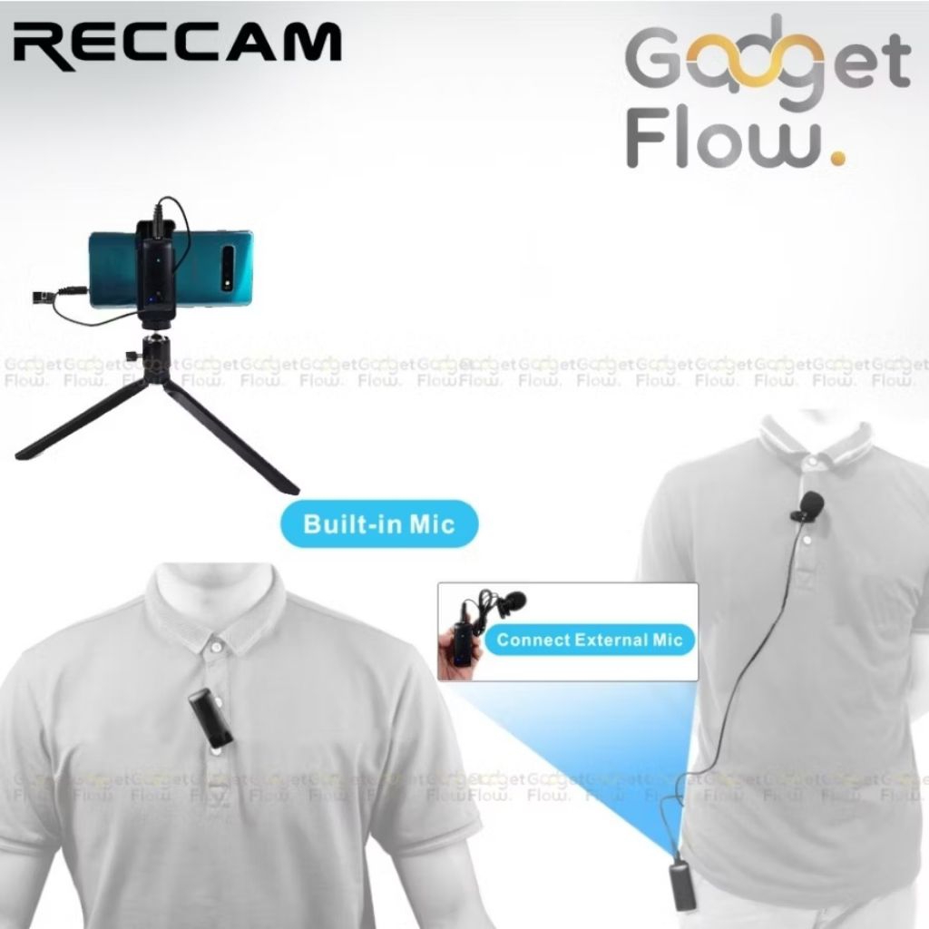 Mic wireless untuk Konten Kreator