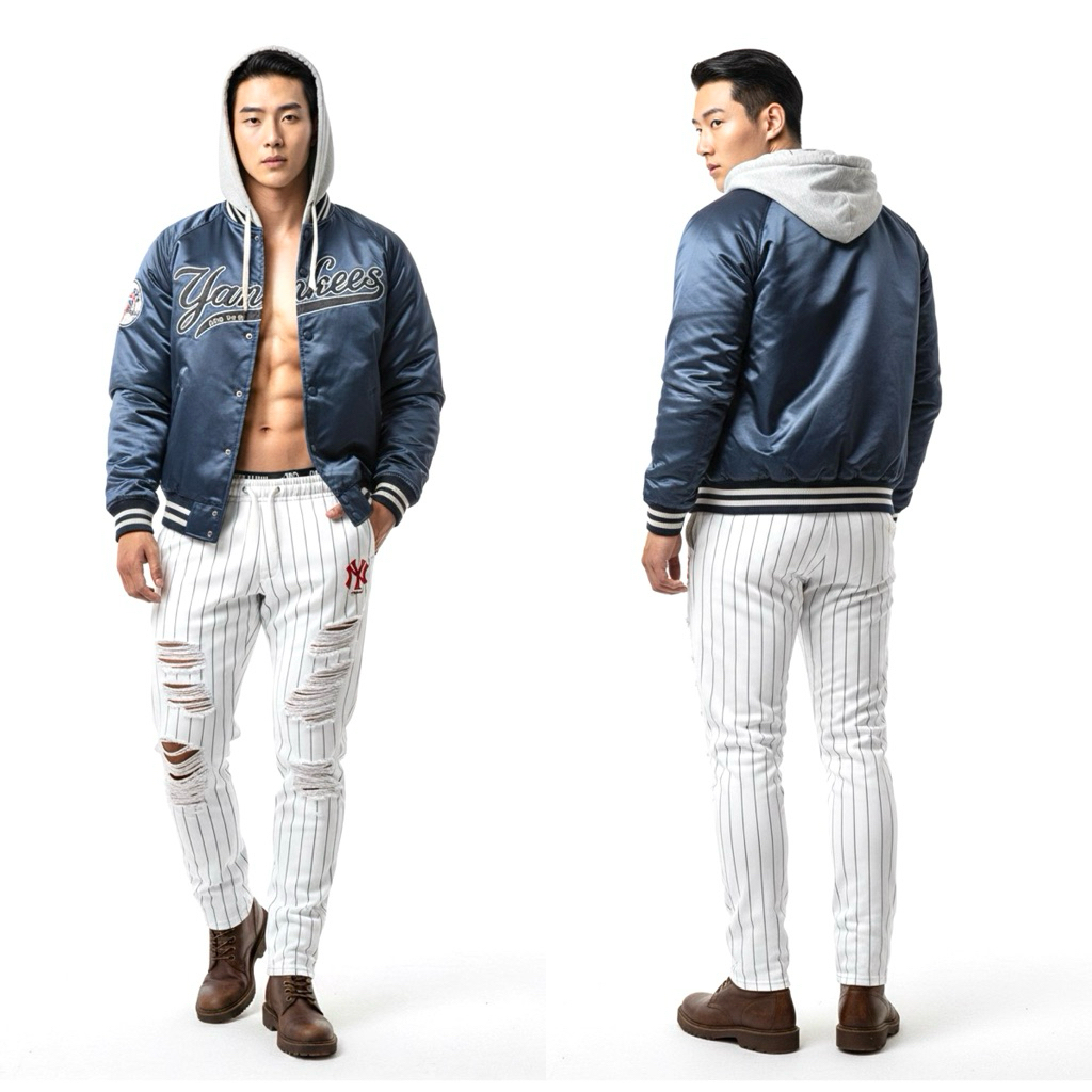 varsity MLB yankes size XL untuk detail bisa Chat