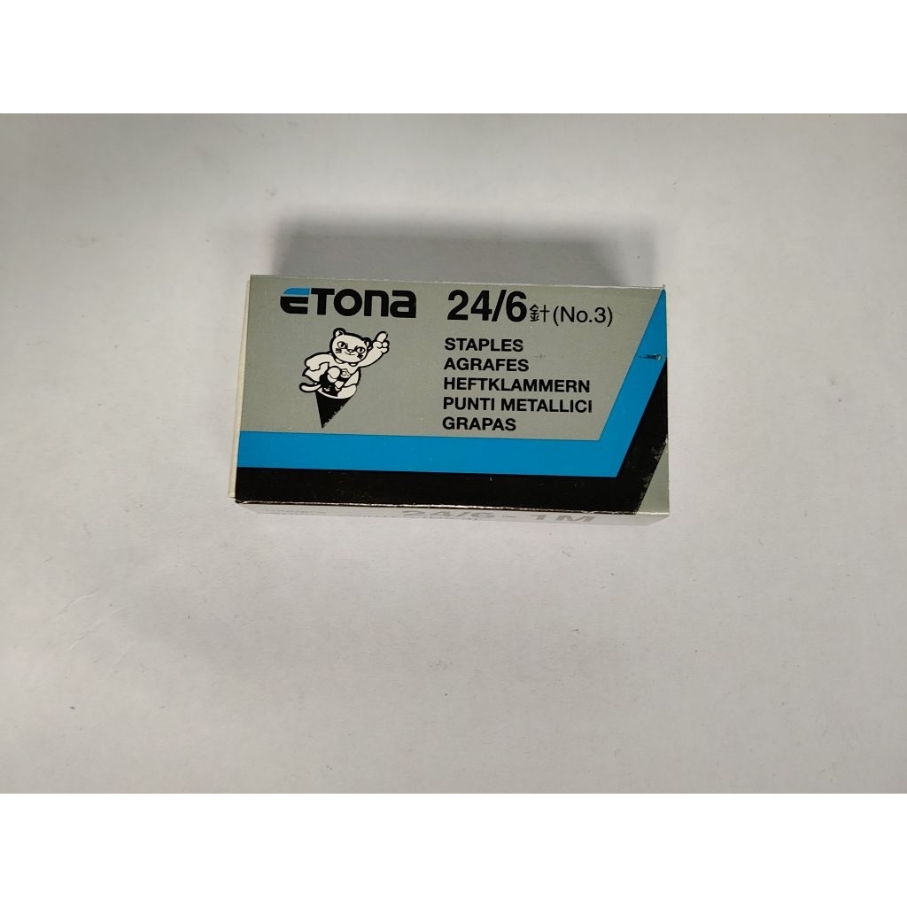 staples isi etona stapler refill 24/6 no.3 etona besar