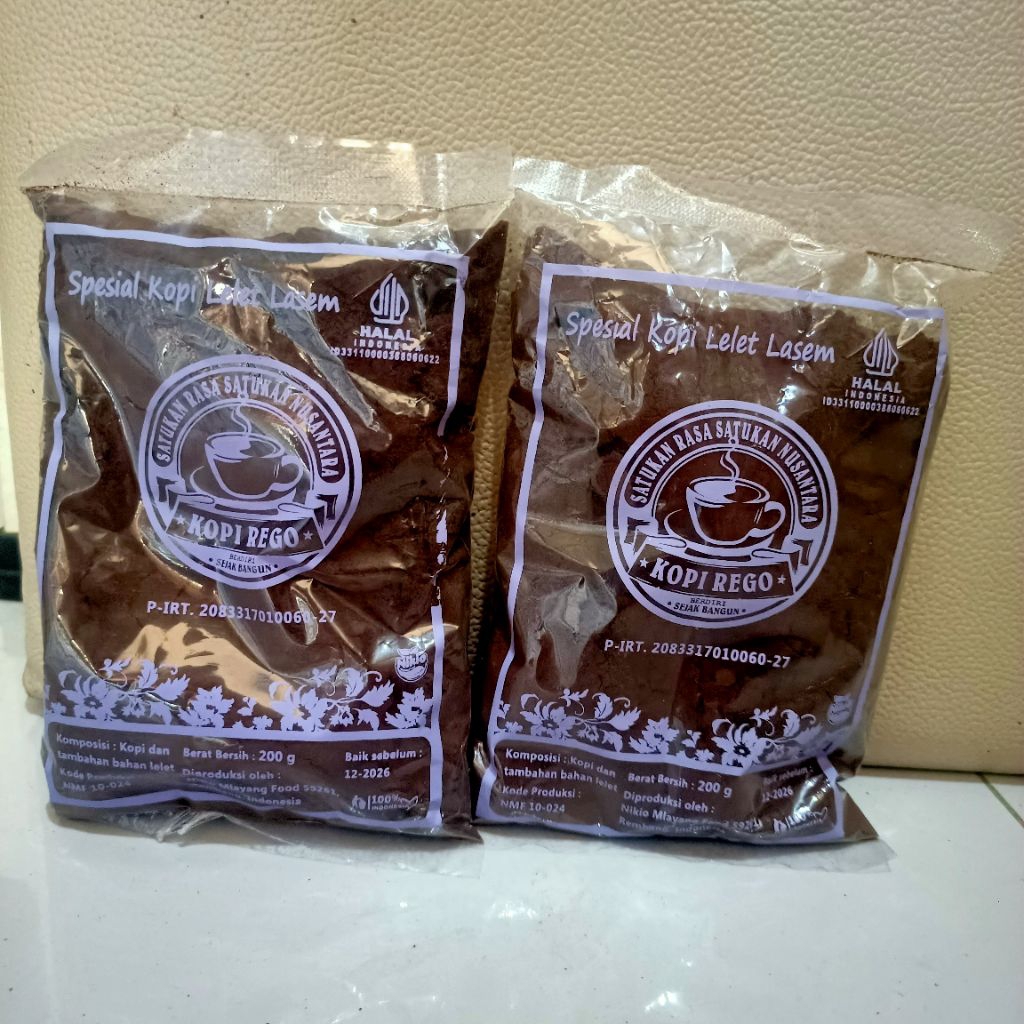 kopi Rego kopi lasem 1kg kopi hitam nikmat
