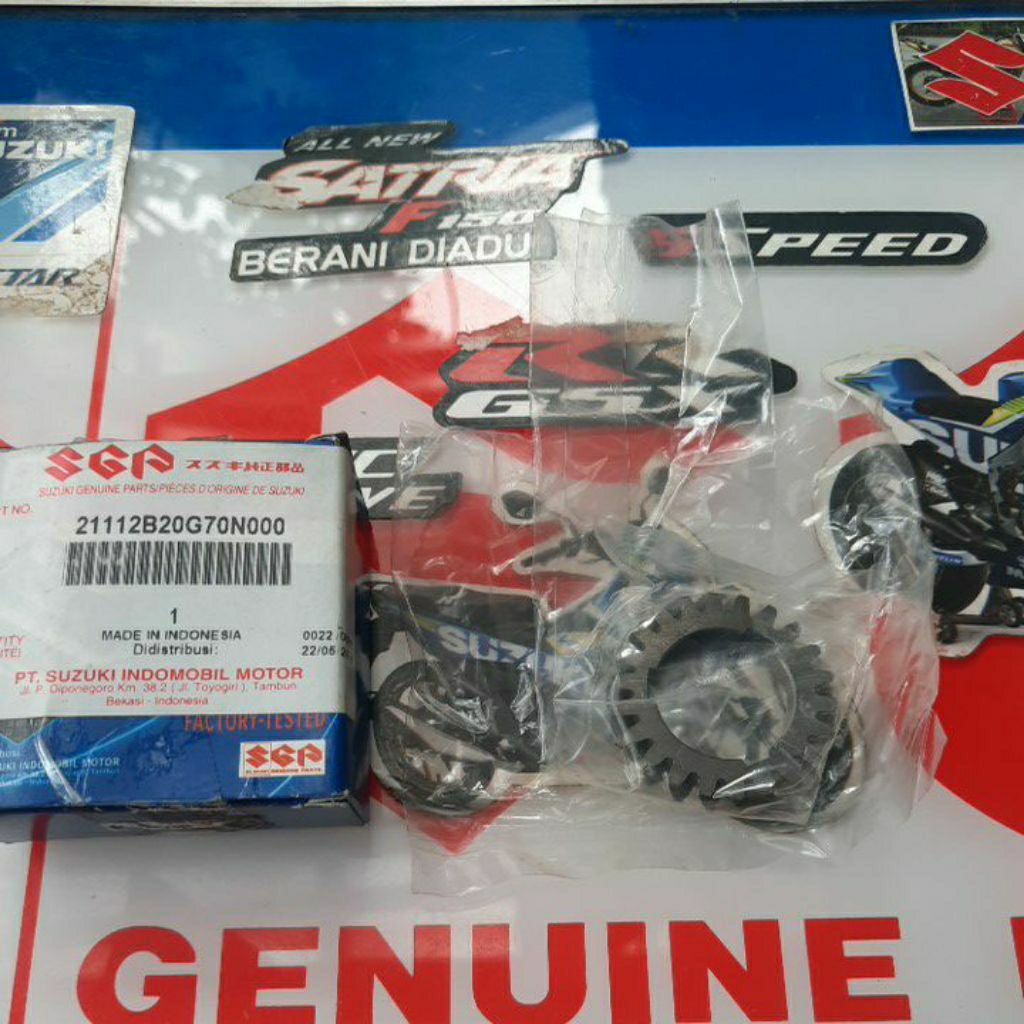 Gear primary drive scissor suzuki shogun 125 SP FD asli suzuki SGP