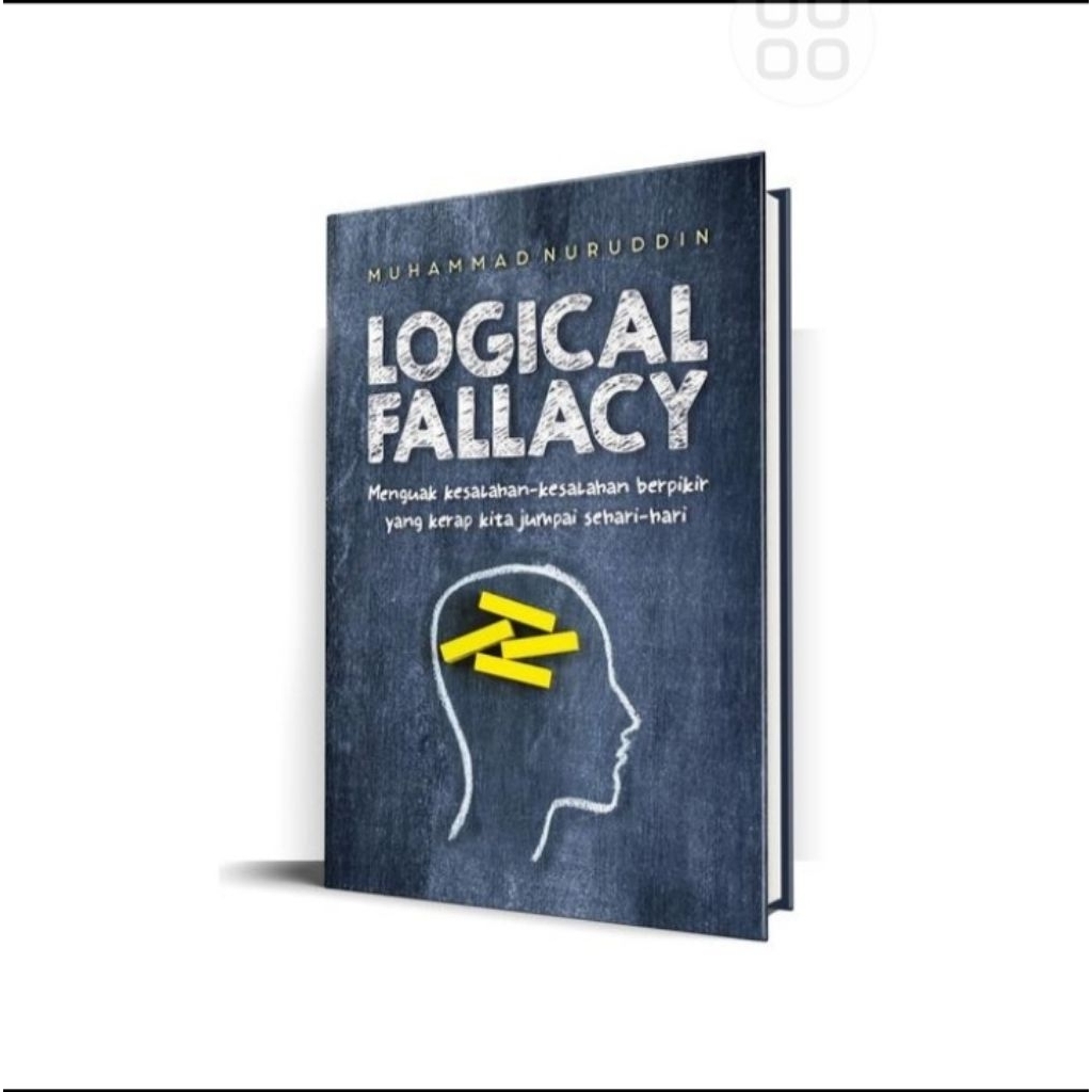 buku logical fallacy edisi hard cover muhammad nurruddin keira publishing original