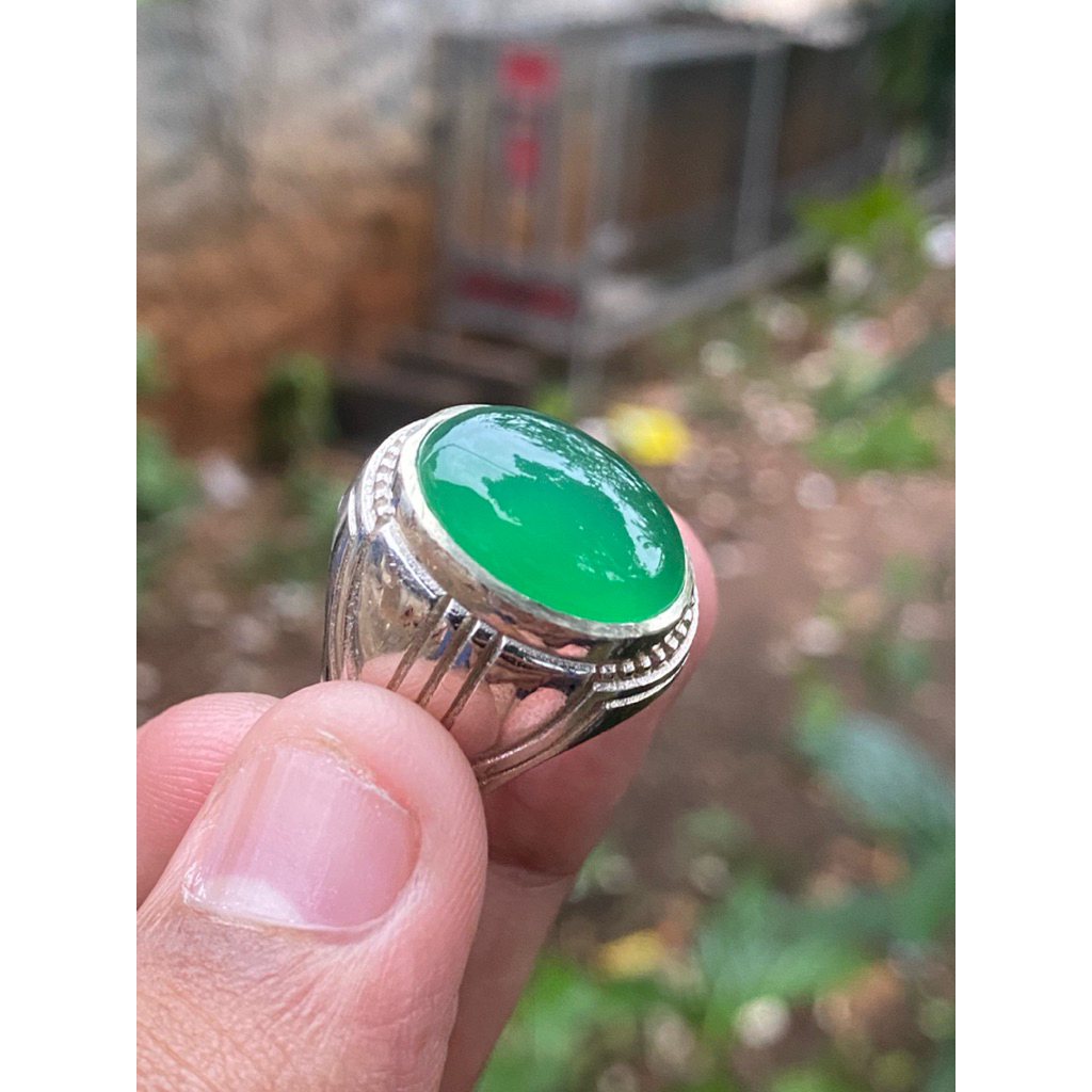 Batu Garut Hijau Kristal