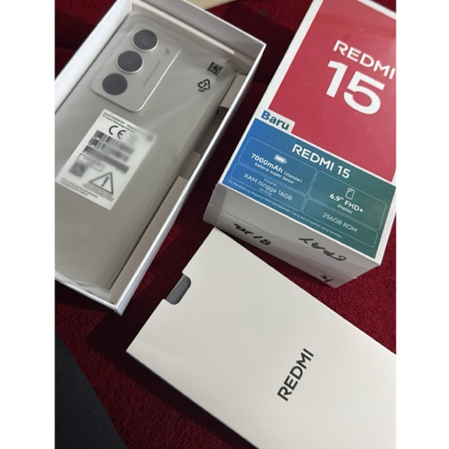 handphone redmi 15 second