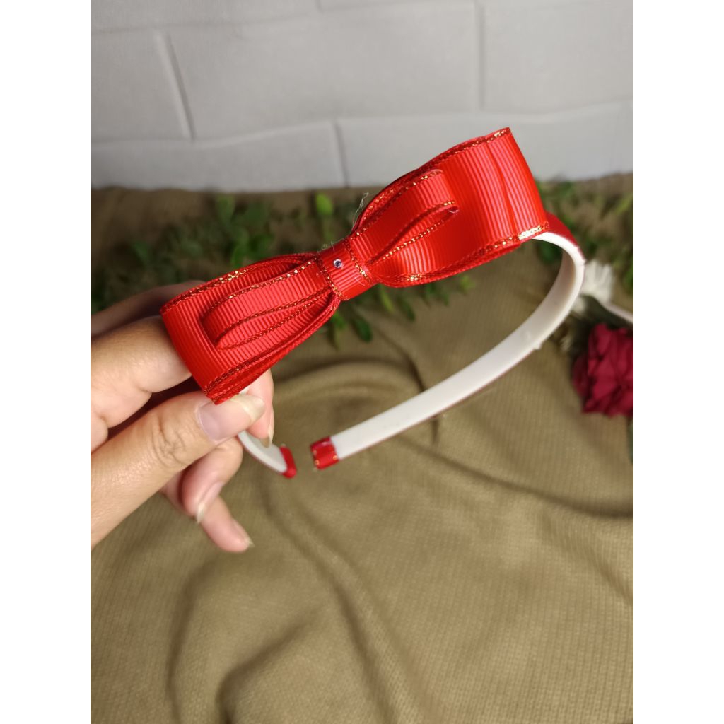 Bando anak perempuan lucu/bando anak pita/bando pesta