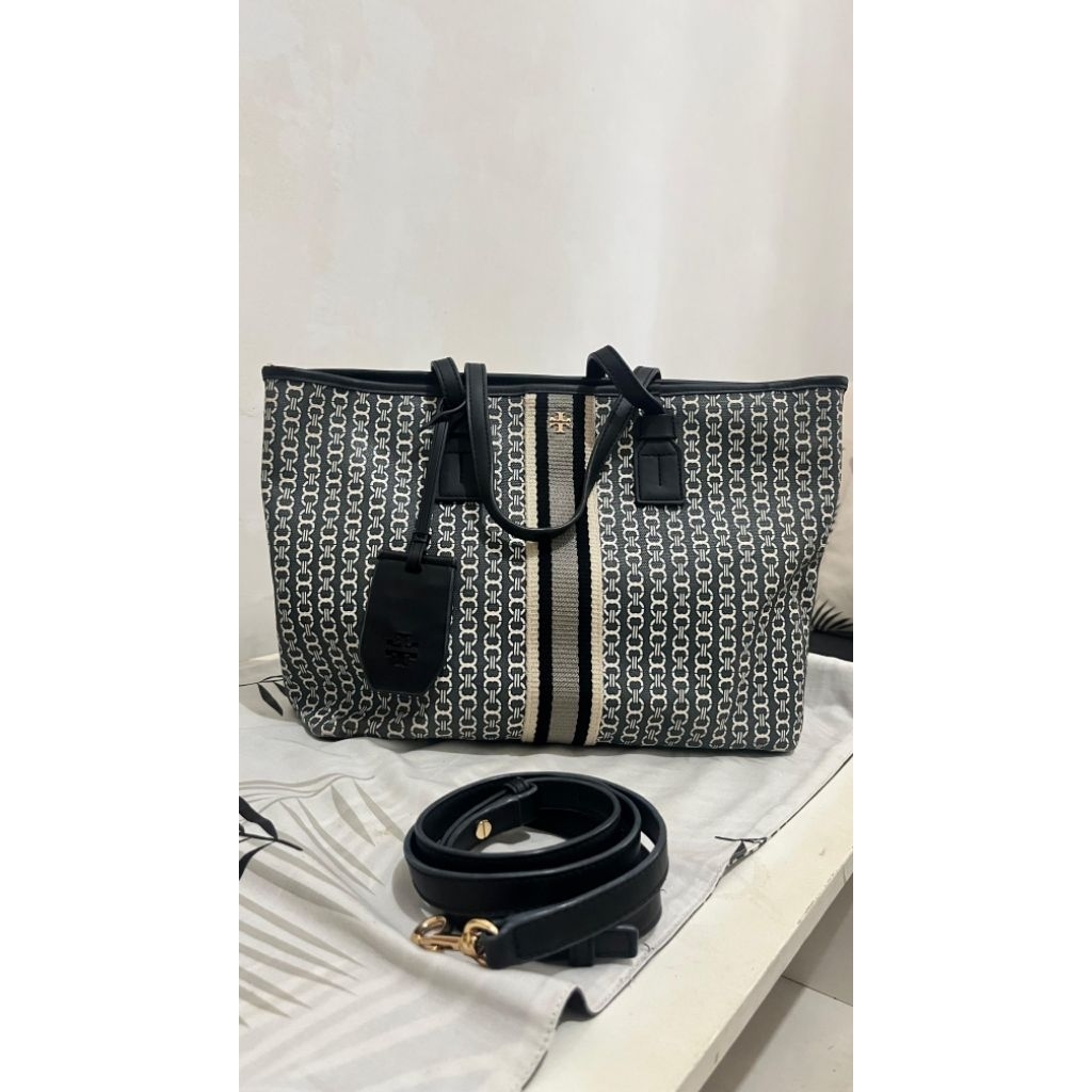 Preloved tory burch gemini tote