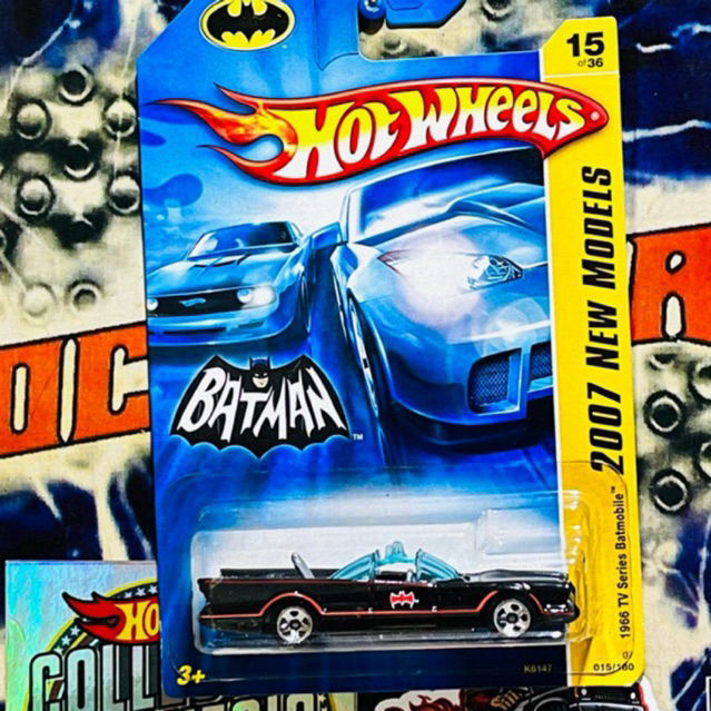 DIECAST HOT WHEELS 1966 TV SERIES BATMOBILE COLLECTOR