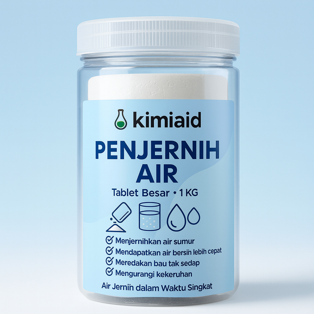 Tablet Penjernih Air 1Kg - Penjernih Air Pembesih Air Penghilang Bau Penjernih Air Kuning Sumur