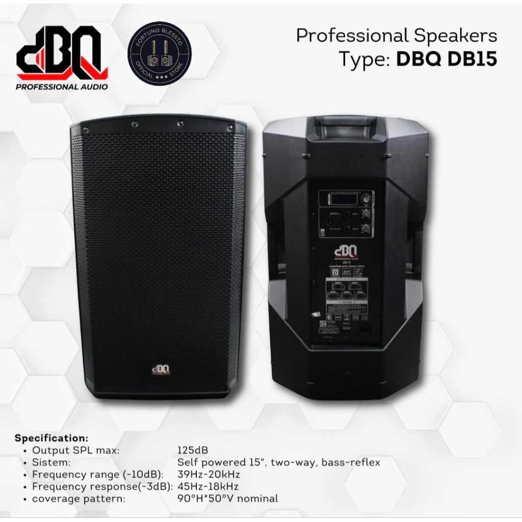 Speaker aktif DBQ DB 15 Original