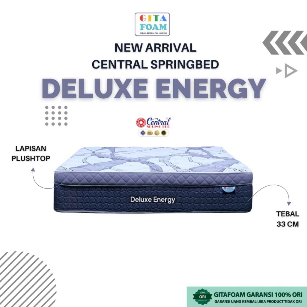 Central Springbed Deluxe  Energy 160x200