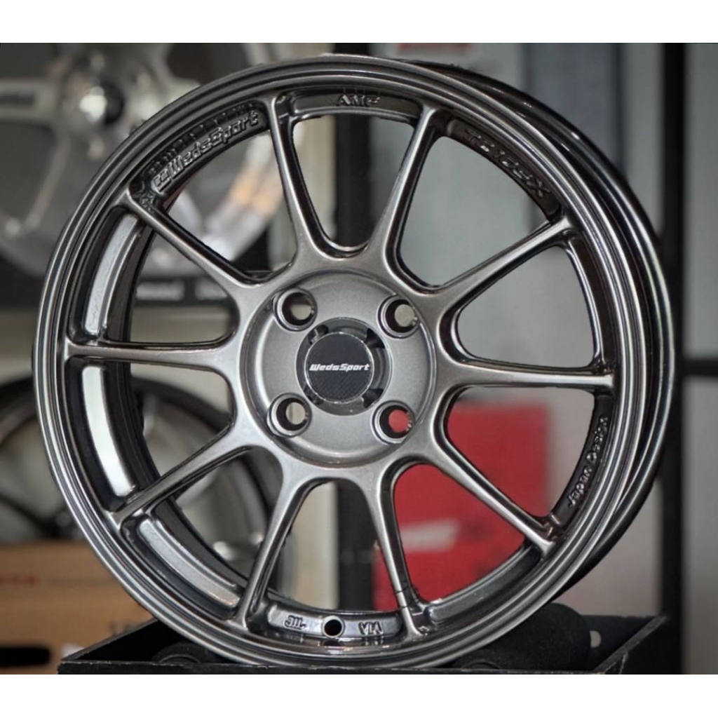 velg tc105x yusta flow forming ring 15 pcd 4x100 velg mobil r15 cocok untuk brio jazz city freed vio