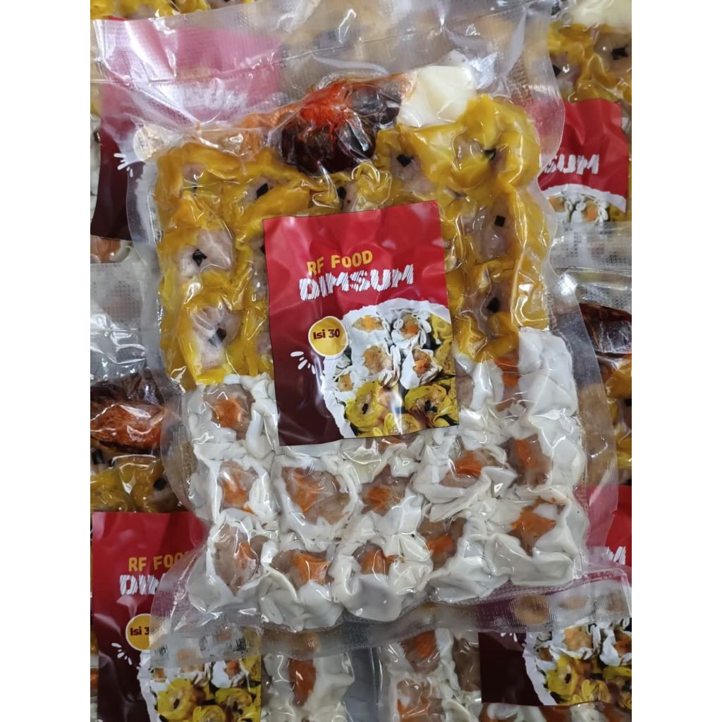 Dimsum mini // dimsum kukus dan goreng // dimsum ayam // frozen food // Aneka   Cemilan // Makanan R