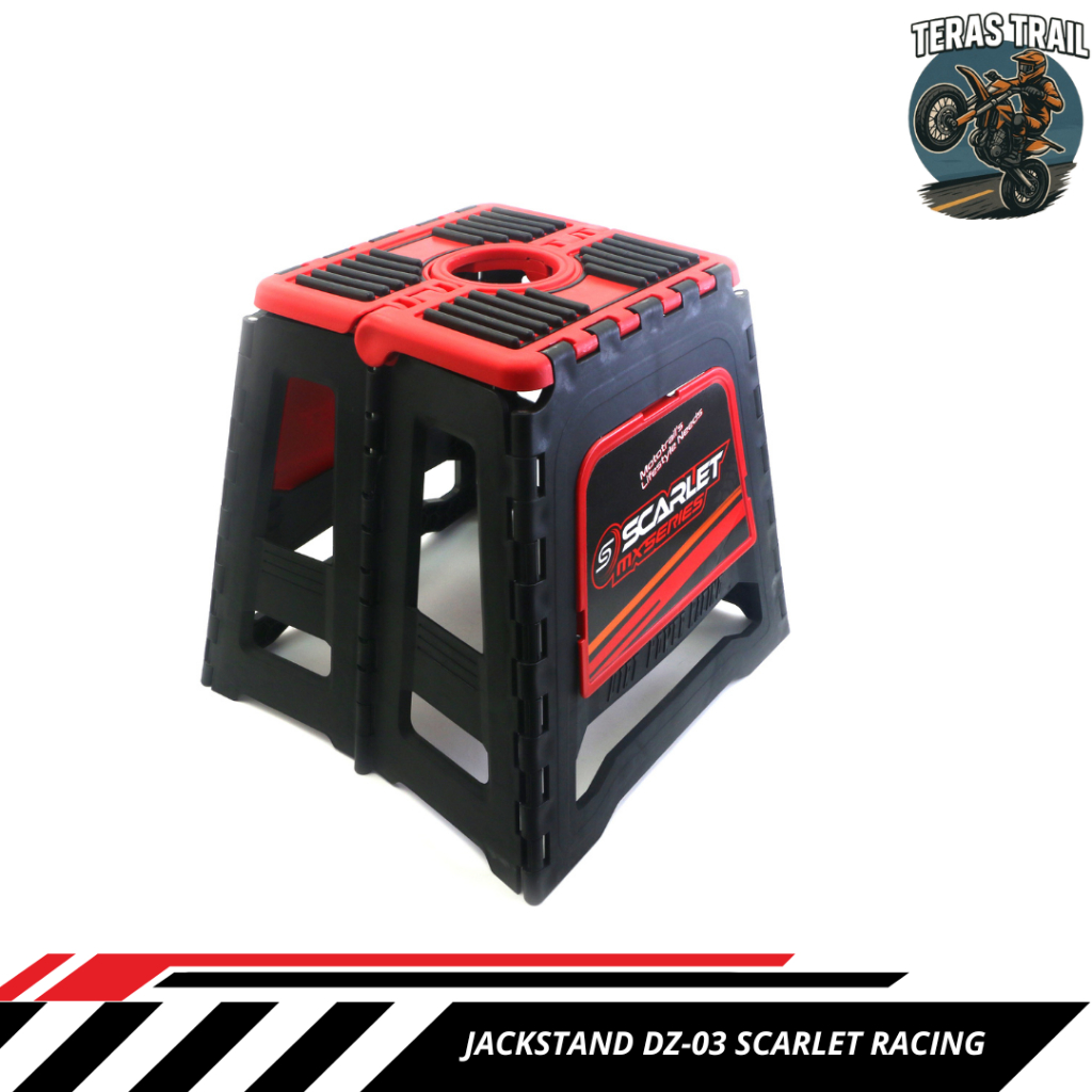 Jack Stand Trail Scarlet Original Pedok Supermotor Klx Crf Wr Dtracter supermoto trail cross jack st