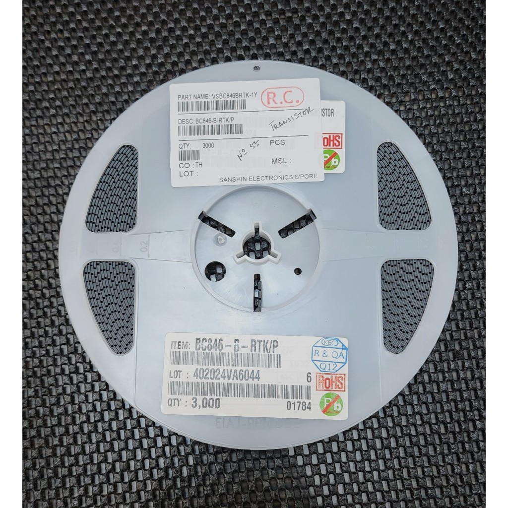 Transistor SMD BC846B BC846 NPN 65V 100mA SOT-23 General Purpose - Harga per 1 pcs