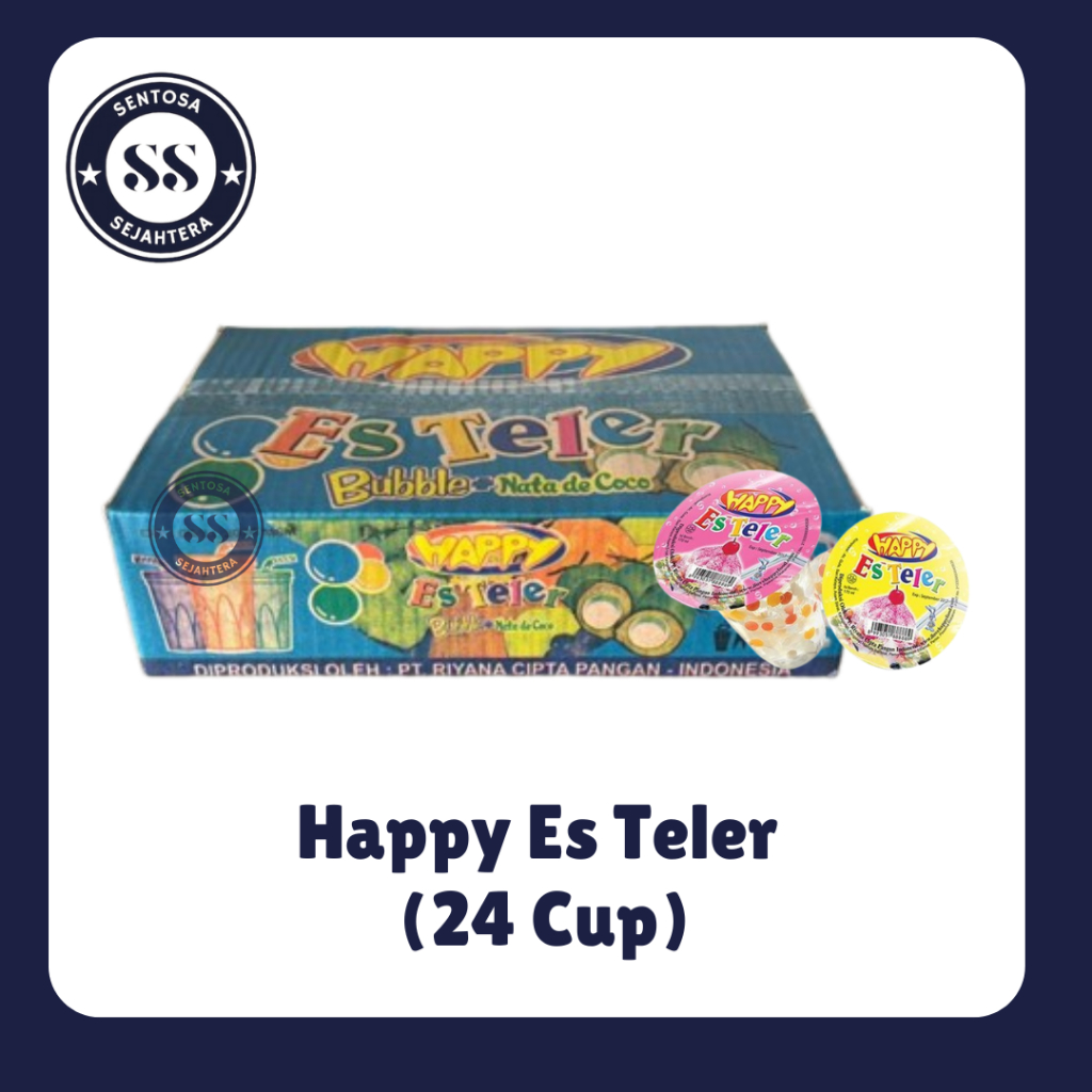 Happy Es Teler Cup 1 Dus isi 24