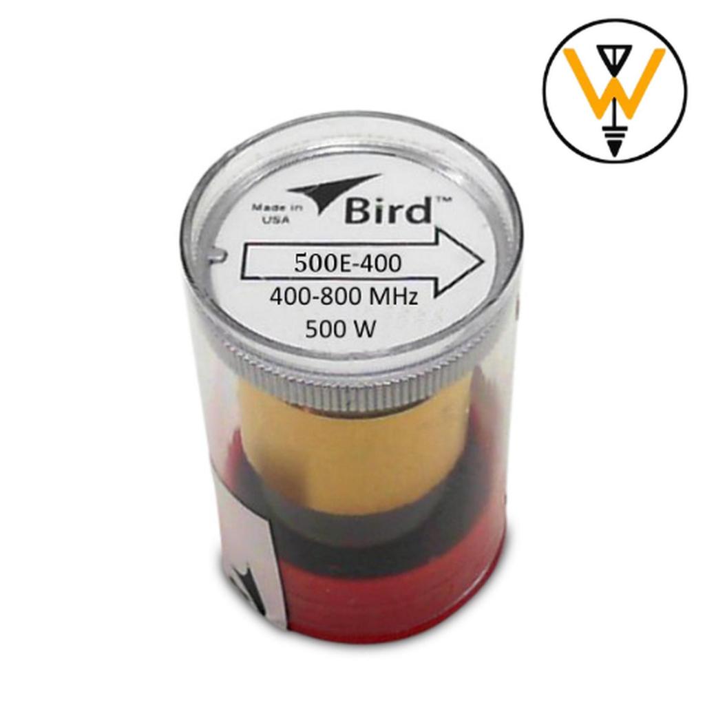 BIRD 500E-400 ELEMENT 500W 400-800MHZ THRULINE ELEMENT WATTMETER BIRD 5000 E-400