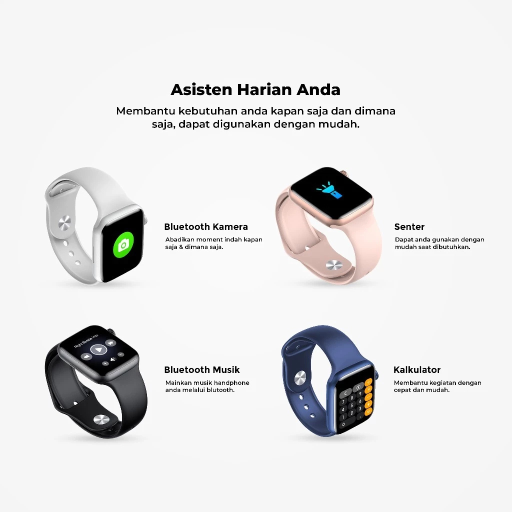 HOT PRODUCT [COD] NEW Smartwatch Serie S10 Smart Watch S10 Pro Max Jam Pintar Olahraga Bluetooth