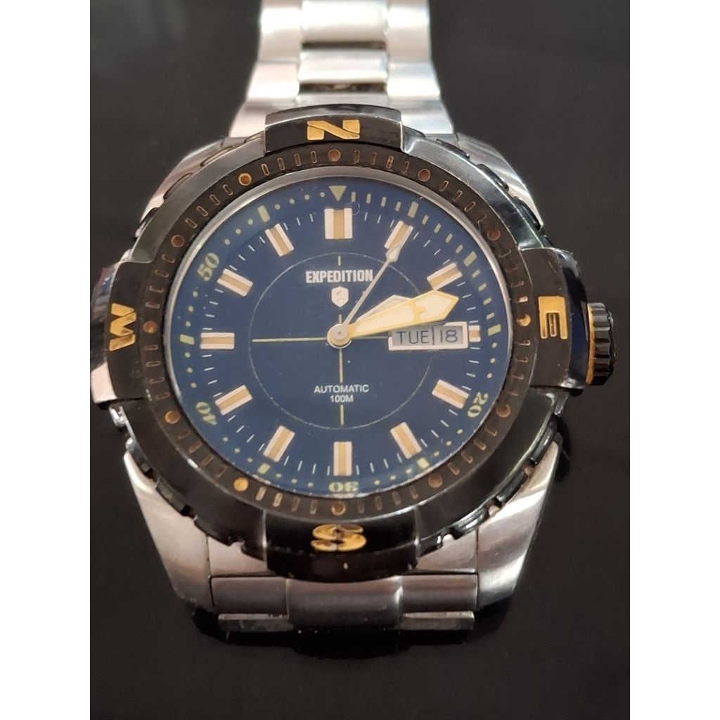 EXPEDITION E 6350 MA Jam Tangan Pria Automatic second 1528