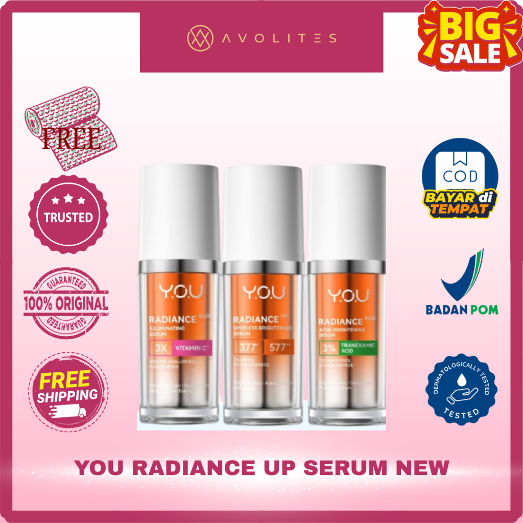 YOU Radiance Plus Acne Brightening Serum | YOU Radiance Glow Illuminating Serum | YOU Radiance UP